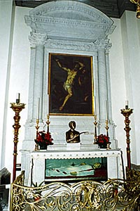 Restauro altare di San Giustino in Castelfranco Veneto