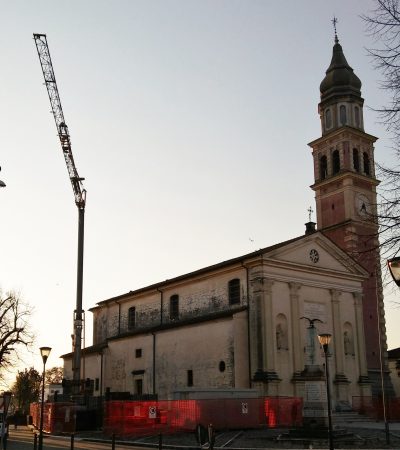 Risanamento conservativo della copertura della chiesa parrocchiale di Albaredo di Vedelago.