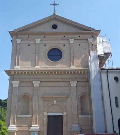 Messa in sicurezza e ripristino delle superfici murarie esterne della Chiesa del Monastero della Visitazione in Treviso.
