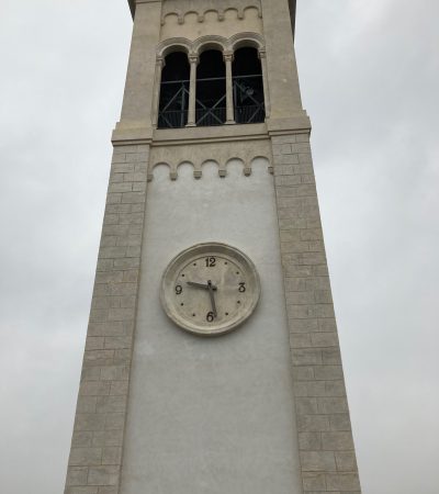 Restauro della torre campanaria della chiesa parrocchiale di Crocetta del Montello (TV).