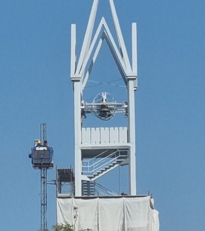 Restauro e risanamento conservativo del campanile della parrocchia di Caonada di Montebelluna (TV).