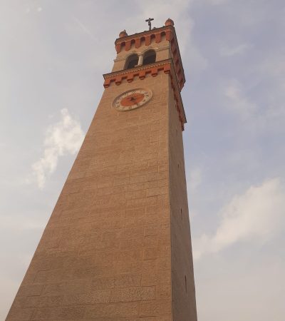 Restauro conservativo e consolidamento strutturale della torre campanaria della chiesa parrocchiale di San Marco Evangelista a Caerano di San Marco (TV)
