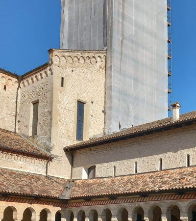 INTERVENTI DI SICUREZZA SISMICA DEL CAMPANILE DELLA BASILICA DI SANTA MARIA – FOLLINA (TV).